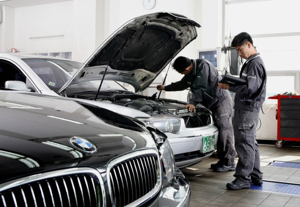 Xe BMW nằm trong diện ảnh hưởng phải được kiểm tra và không được chạy ngoài đường 2