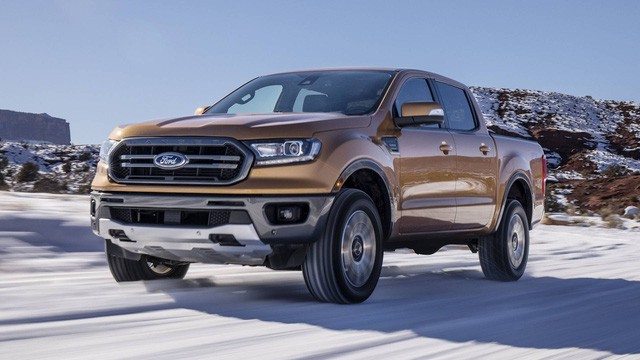 Ford Ranger 2019 có giá khởi điểm 24.300 USD, tăng mạnh so với đời cũ 1