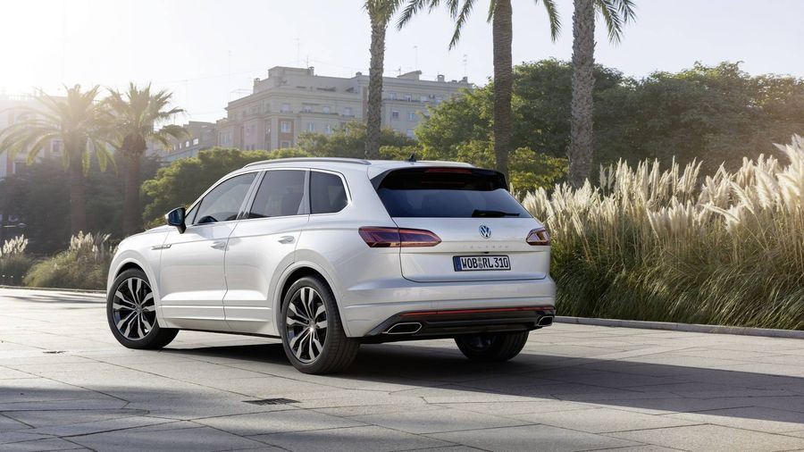 Đuôi xe Volkswagen Touareg