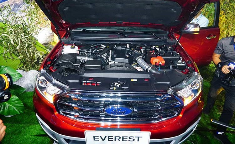 Động cơ Ford Everest 2018