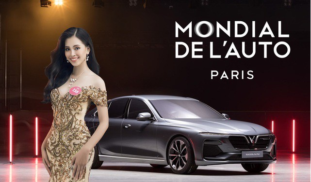 Hoa hậu Tiểu Vy cùng hai sao Việt sẽ đồng hành cùng VinFast tại Paris Motor Show 2018 1