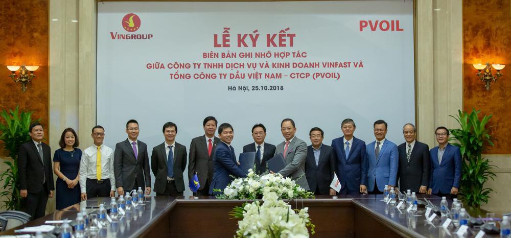 VinFast bắt tay PV Oil phát triển hệ thống trạm sạc, chuẩn bị phân phối xe điện tại Việt Nam 1
