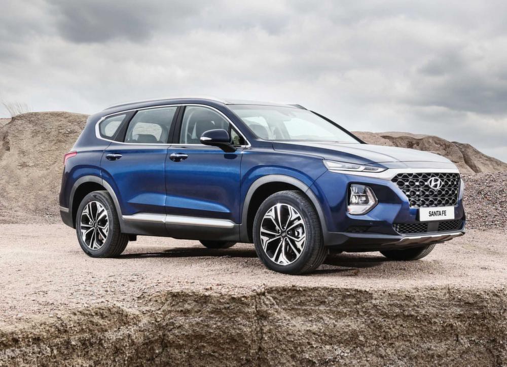 Đầu xe Hyundai Santa Fe 2019 2