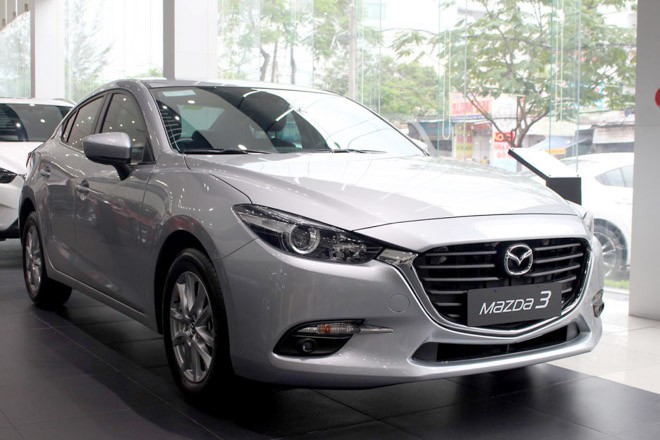 Cập nhật giá xe ô tô Mazda 3 mới nhất 2018