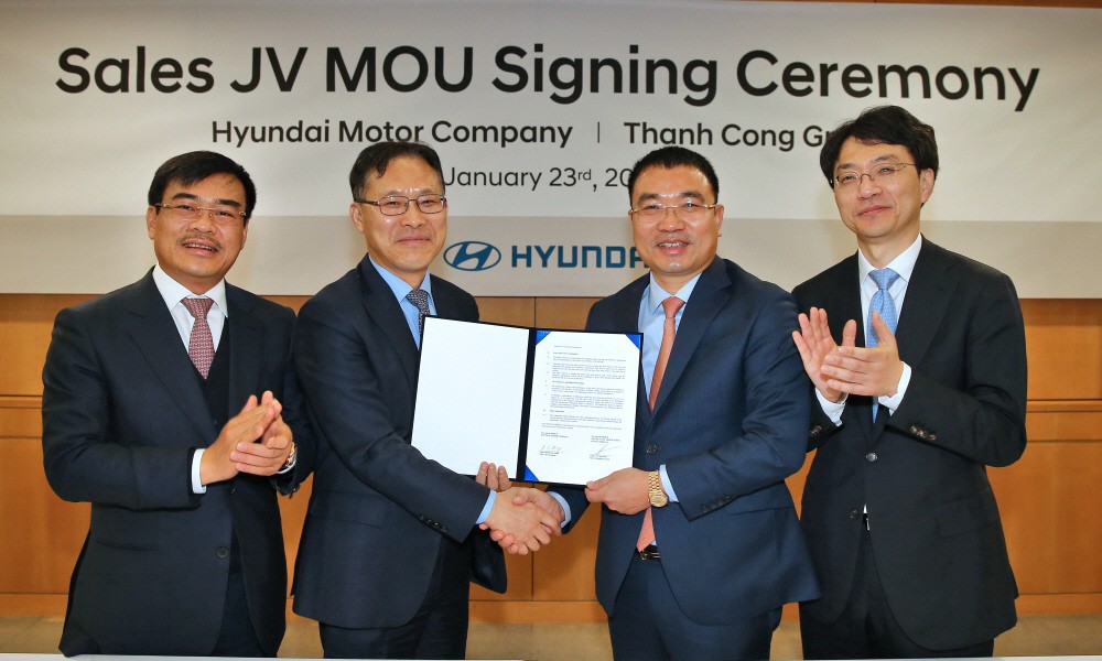 Hyundai Motor và Thành Công lập liên doanh 