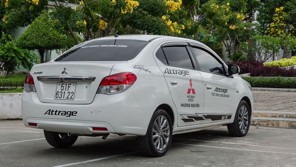 Đuôi xe Mitsubishi Attrage 2018 