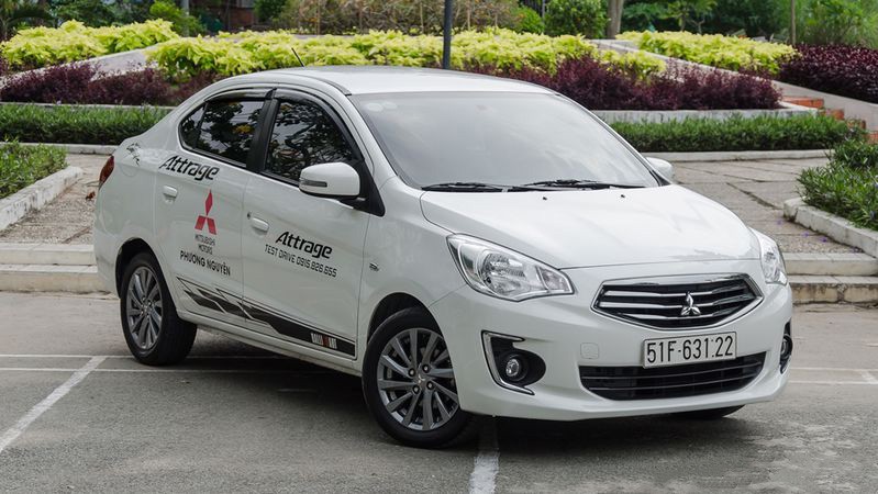 Các chuyên gia đánh giá xe Mitsubishi Attrage 2018 rất cao về thiết kế ngoại thất