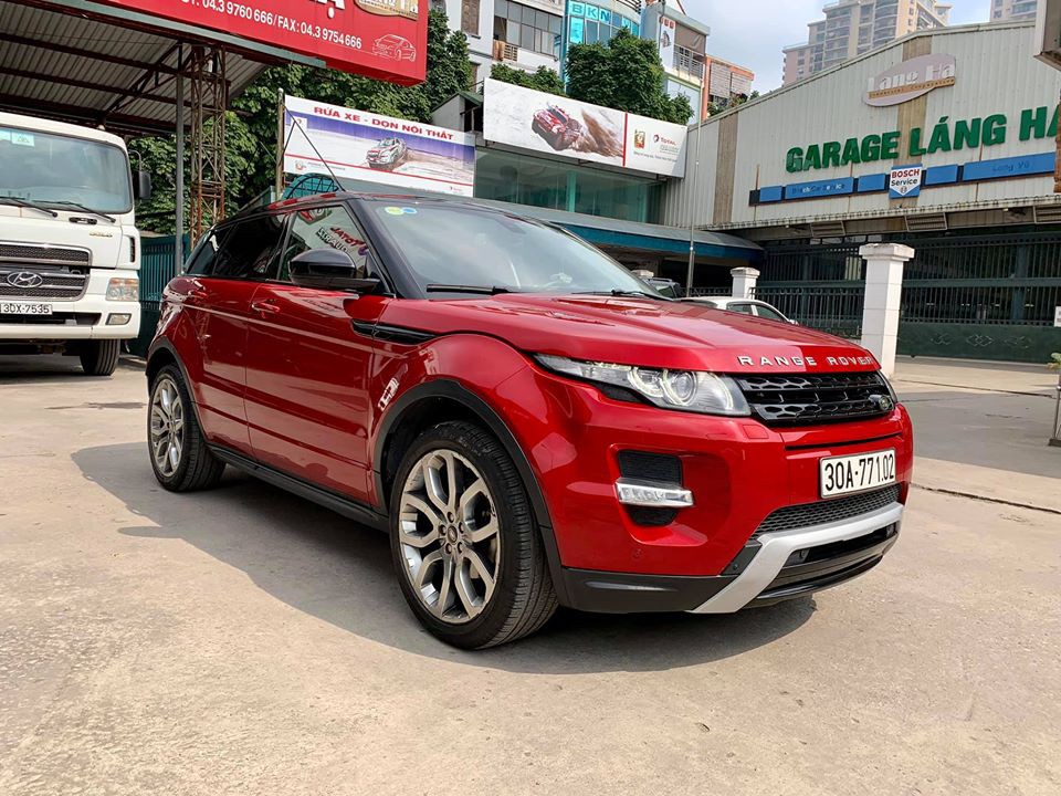 Đầu xe Evoque