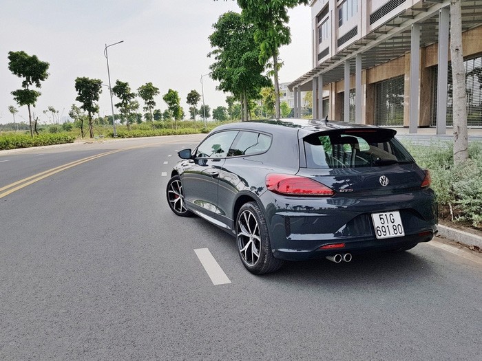 Đánh giá xe Volkswagen Scirocco 2019 về thiết kế đuôi xe