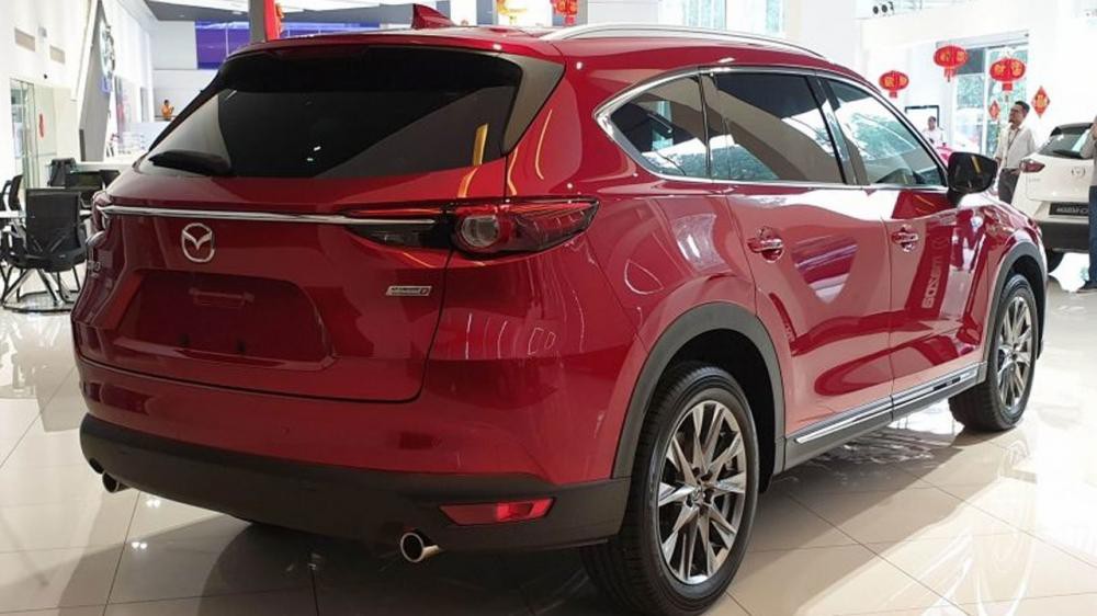 Rò rỉ hình ảnh xem trước của Mazda CX-8 trước thềm ra mắt êr