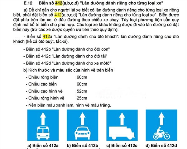 Lỗi đi sai làn “khác” lỗi không chấp hành biển báo, vạch kẻ đường! 5a