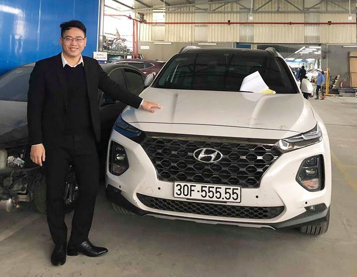 Hyundai Santa Fe - Mẫu xe giúp nhiều người “lên hương” nhờ biển số ngũ quý 2