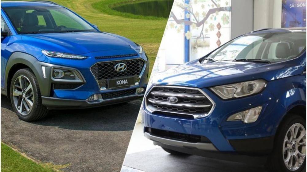 Hyundai Kona lấn át Ford EcoSport trong tháng 4/2019 1