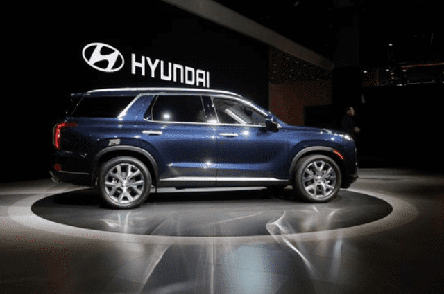 Cận cảnh Hyundai Palisade ra mắt  trong Los Angeles Auto Show 2018 tổ chức tại Mỹ