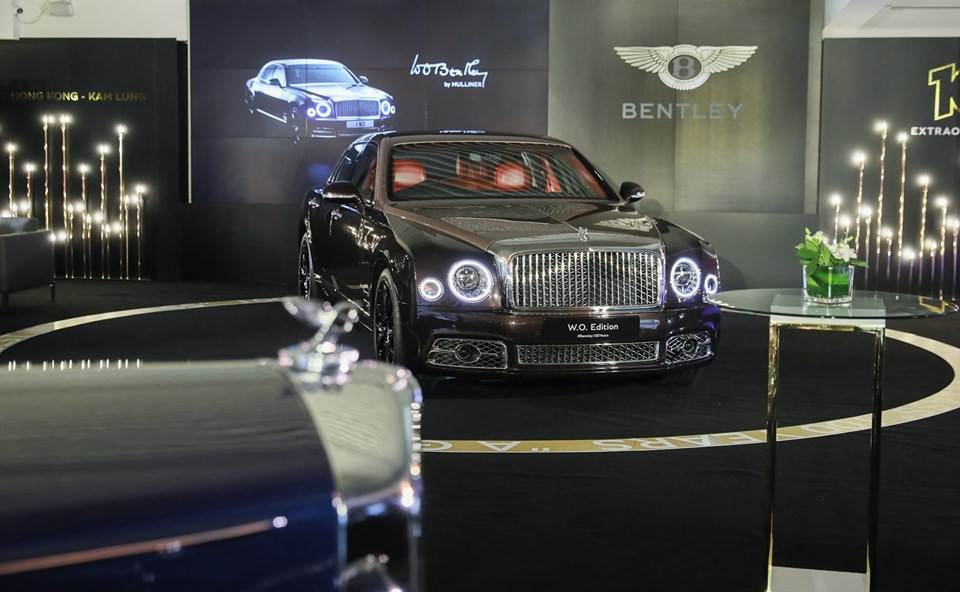 Mẫu xe Bentley Mulsanne W.O. Edition phiên bản giới hạn 100 chiếc trên toàn thế giới
