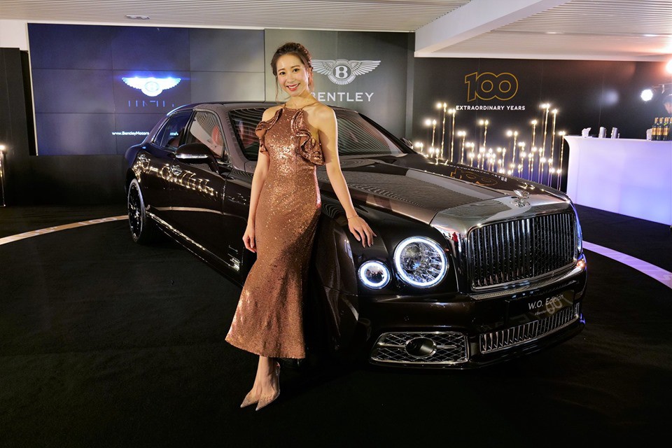 Mẫu xe Bentley Mulsanne W.O. Edition ra mắt tại Hồng Kông vừa qua