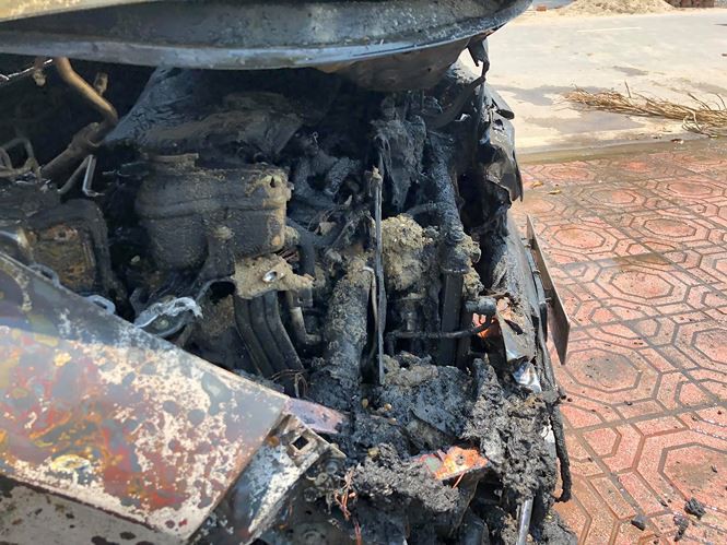 Đã tìm ra nguyên nhân của sự cố cháy xe Honda CR-V ở Nam Định 2