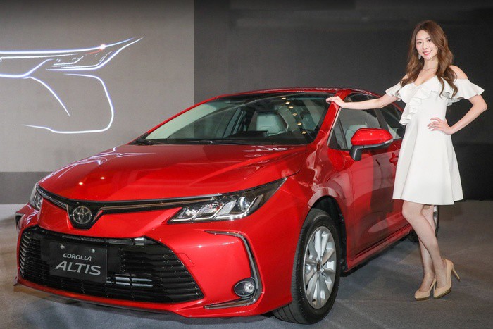 Toyota Corolla Altis thế hệ mới được mở bán tại Đài Loan