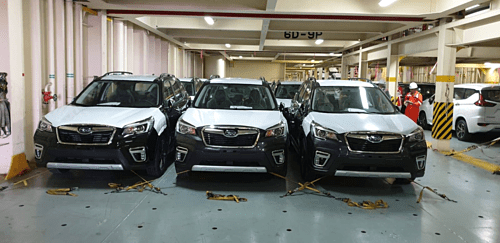 Những chiếc Subaru Forester nhập khẩu Thái Lan