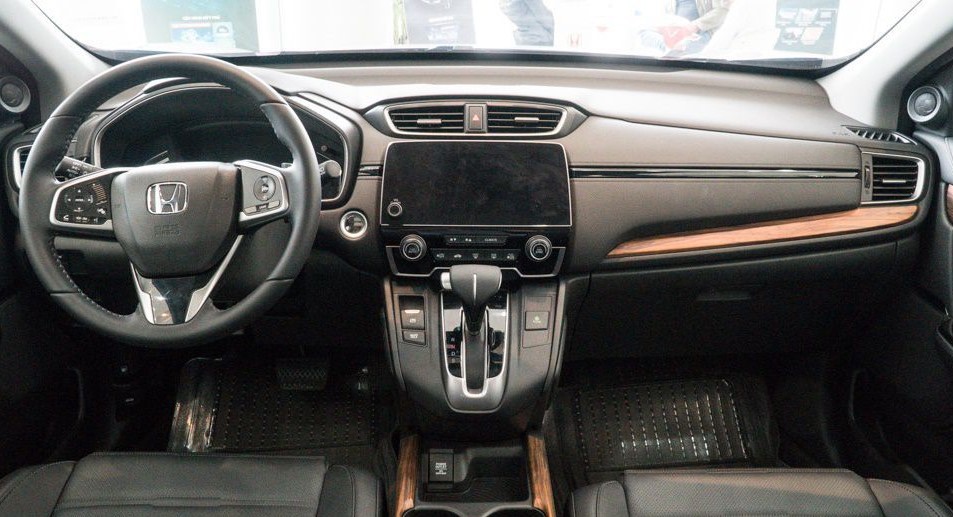 Honda CR-V 2019 thiết kế vô lăng 3 chấu bọc da