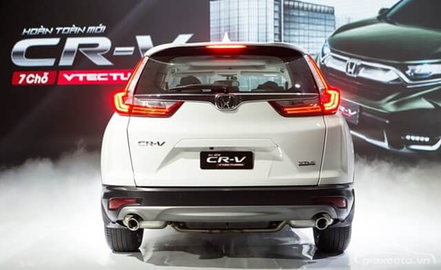 Honda CR-V 2019 có phần đuôi xe ấn tượng