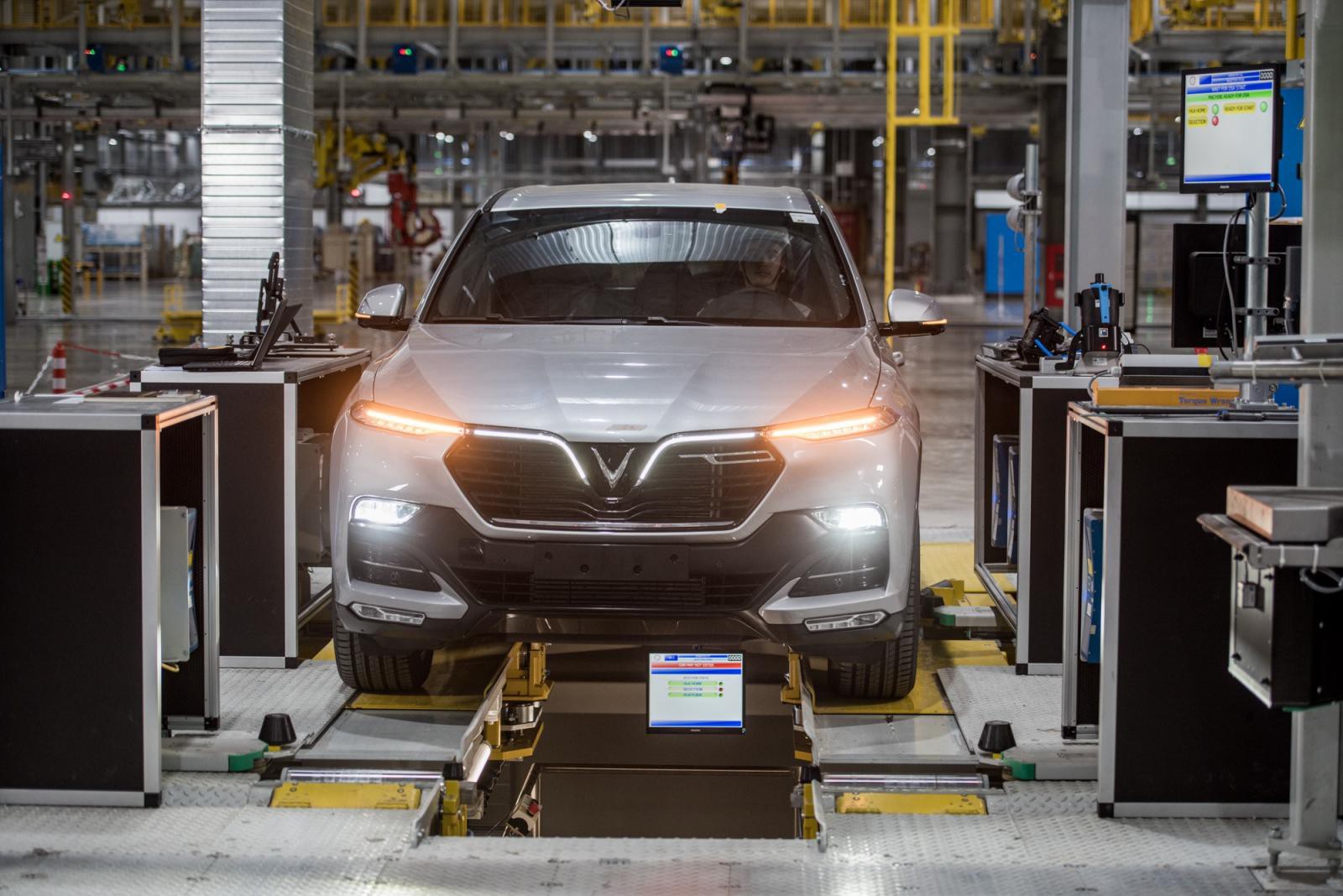 Nhà máy sản xuất ô tô VinFast chính thức đi vào hoạt động 3