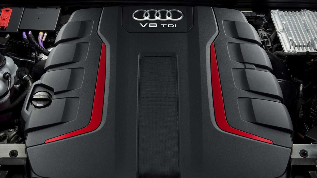 Audi SQ8 sử dụng động cơ diesel V8 tăng áp kép