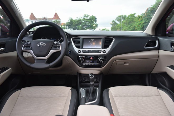 Hyundai Accent 2018 sử dụng động cơ xăng 1.4L