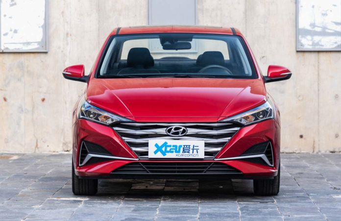 Hyundai Verna/Accent 2020 ra mắt tại Trung Quốc 5a