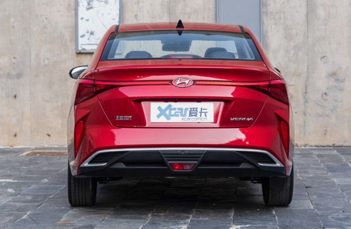 Hyundai Verna/Accent 2020 ra mắt tại Trung Quốc 6a