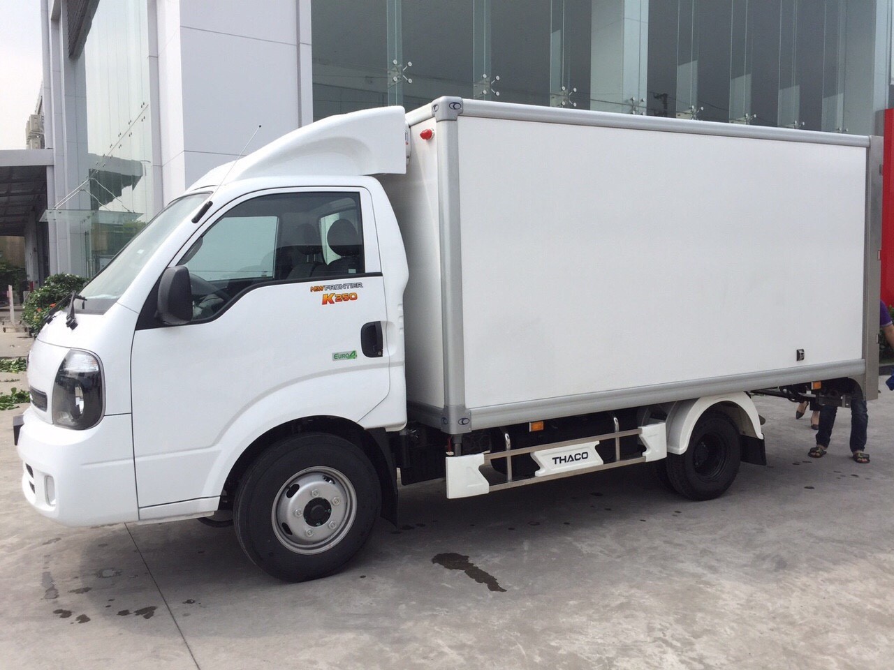 Thaco hải phòng bán xe tải đông lạnh thùng composite Kia K250 hàn Quốc ...