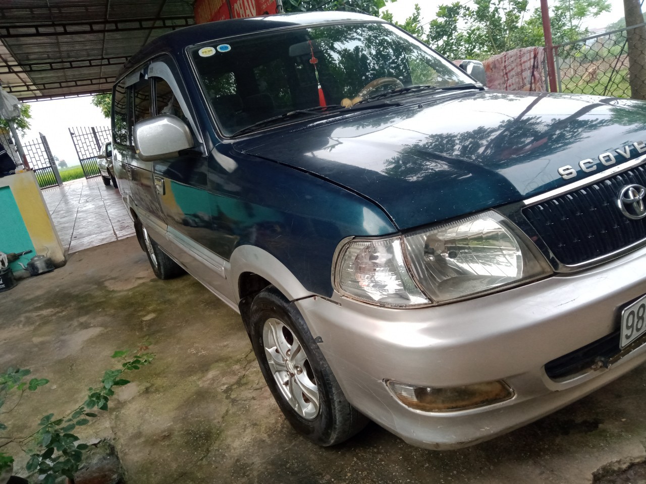 Cần bán gấp Toyota Zace GL đời 2003, màu xanh 158 triệu