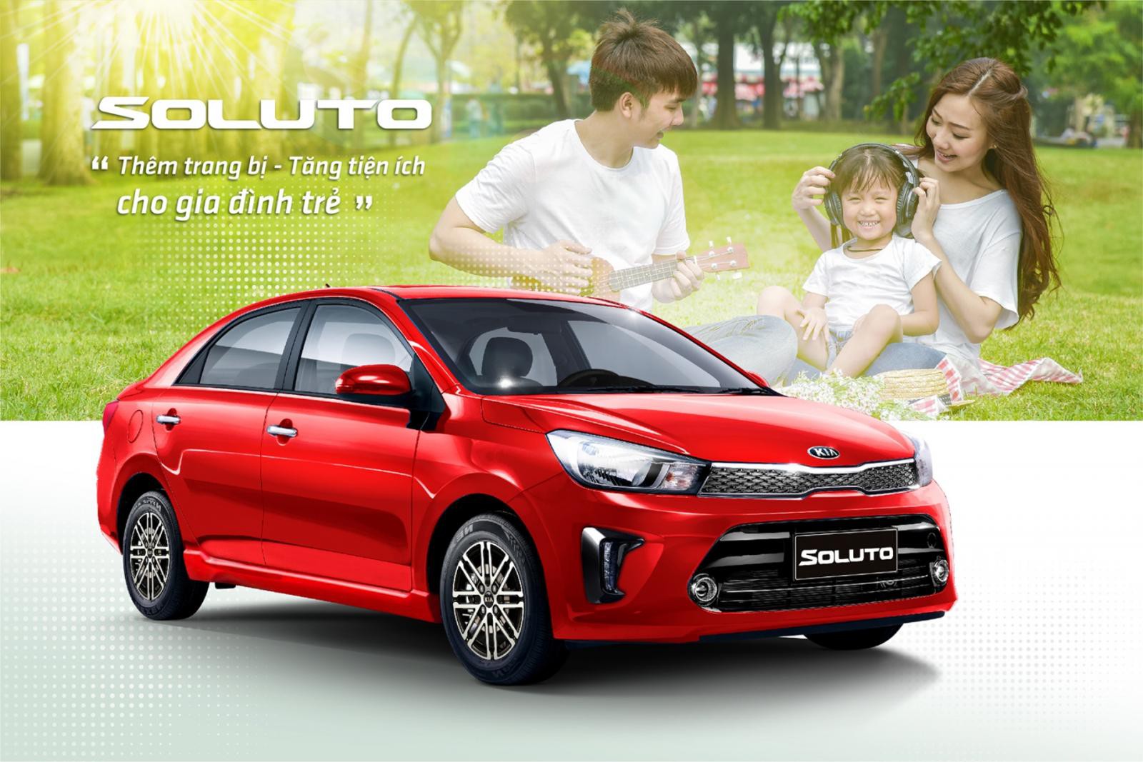 Kia Soluto được ưu đãi đến 30 triệu đồng