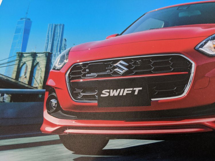 Lộ catalog hình ảnh của Suzuki Swift 2020 bản facelift