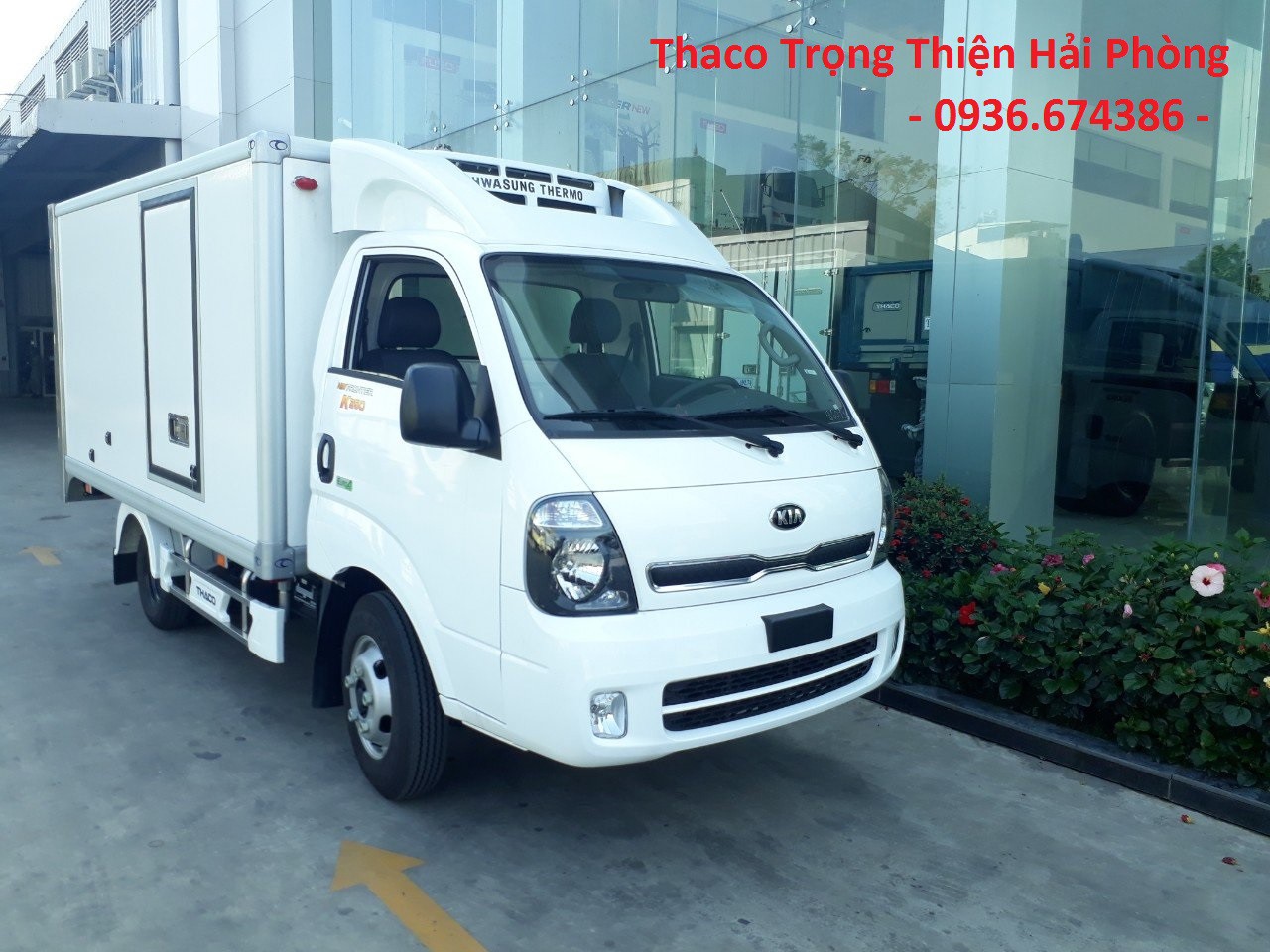 Kia Frontier K200 2023 - Giá bán xe tải ô tô tải 1.9 tấn Kia K200 tại Thaco Trọng Thiện Hải Phòng