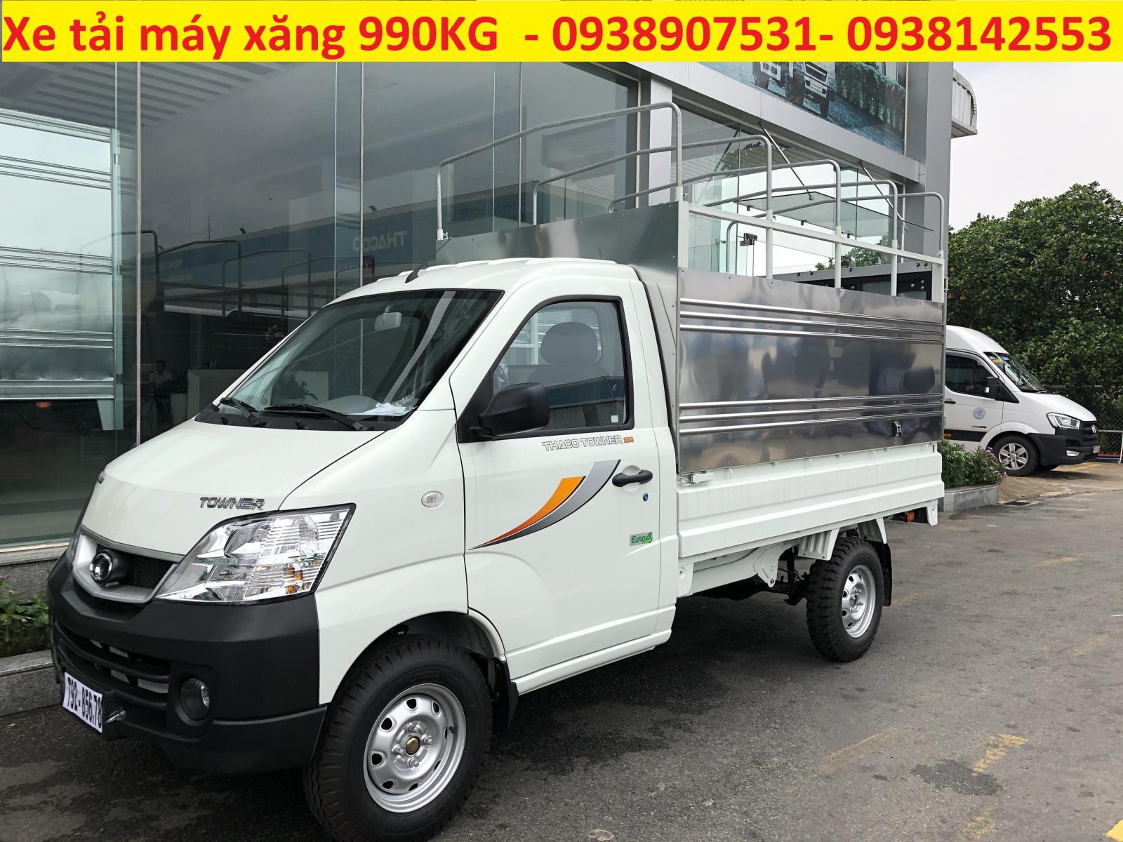 Thaco TOWNER 2020 - Bán xe tải máy xăng tải 990kg Thaco Towner990 giá tốt tại Thaco An Sương