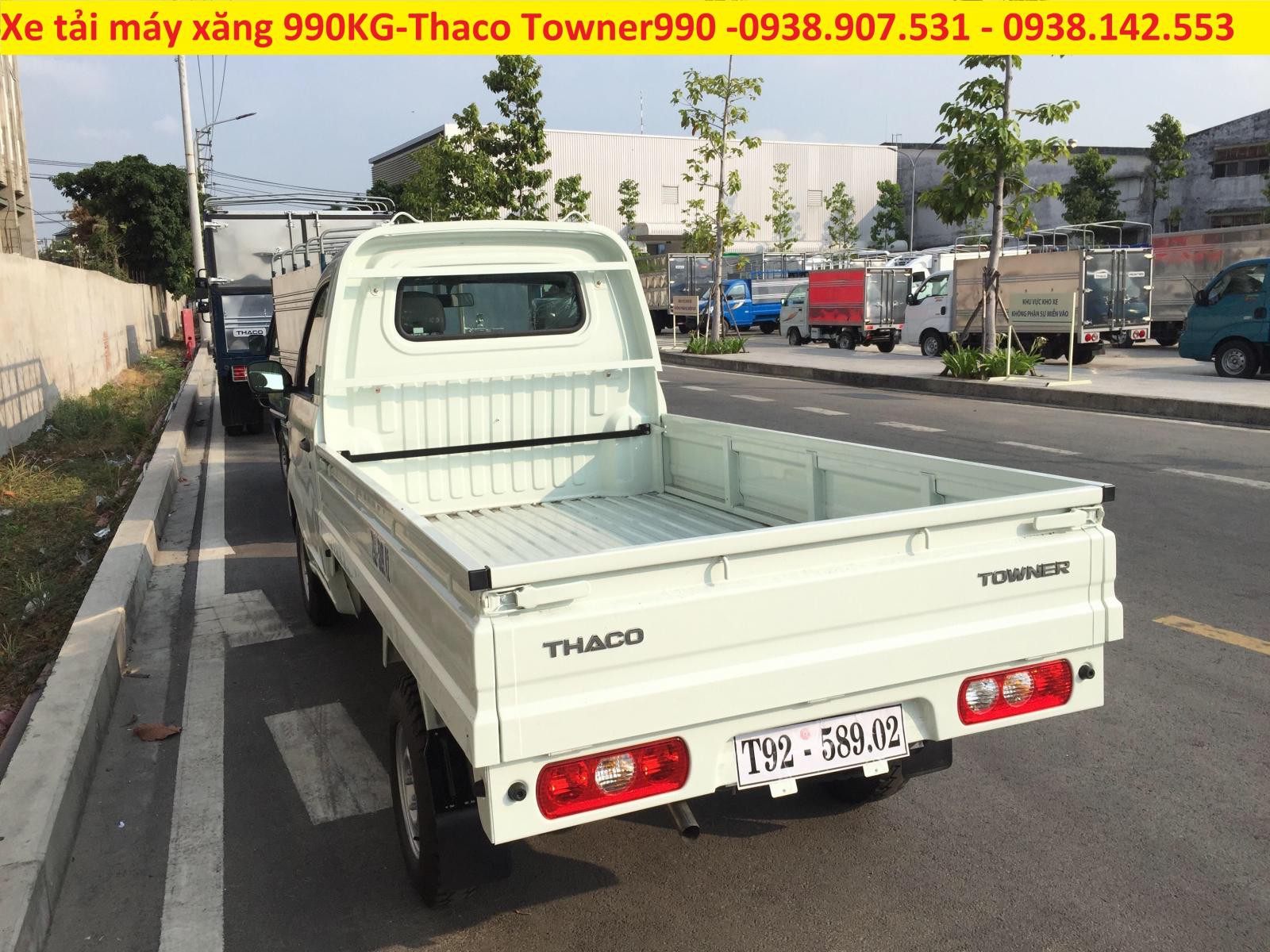 Thaco TOWNER 2020 - Cần bán Thaco TOWNER sản xuất năm 2020, màu trắng