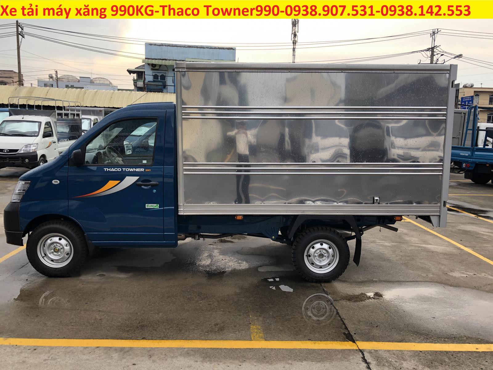 Thaco TOWNER 2020 - Cần bán xe tải Thaco Towner990 tải 990KG động cơ Changhe, hỗ trợ trả góp ngân hàng