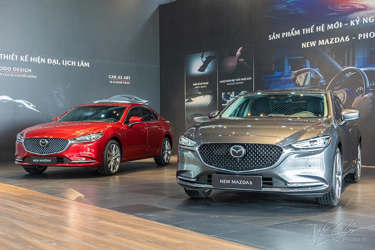 Cận cảnh Mazda 6 2020 vừa ra mắt khách Việt
