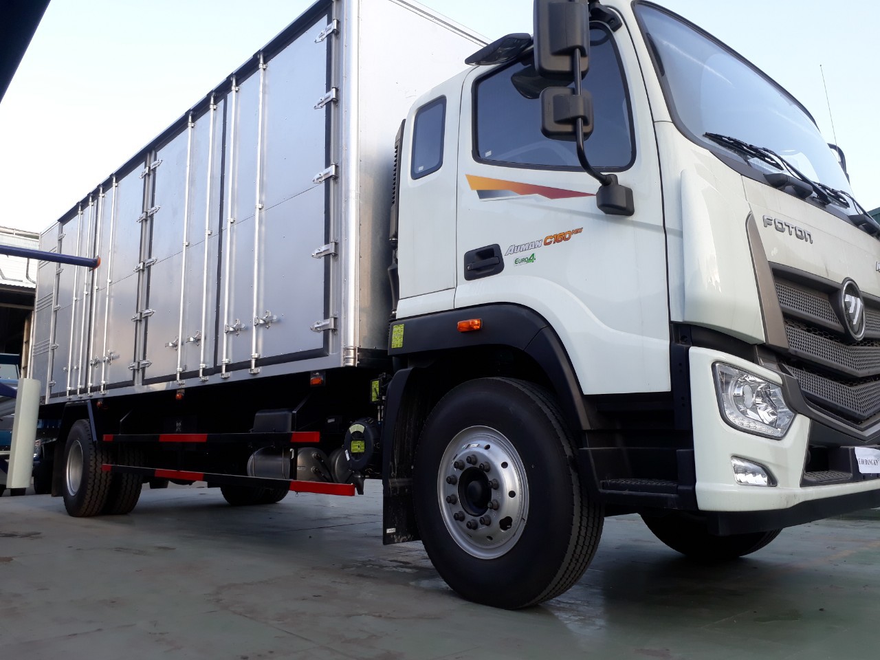 Xe tải Thaco Auman C160 tải 9.3 tấn thùng 7.4m máy Cusmin đóng các loại ...