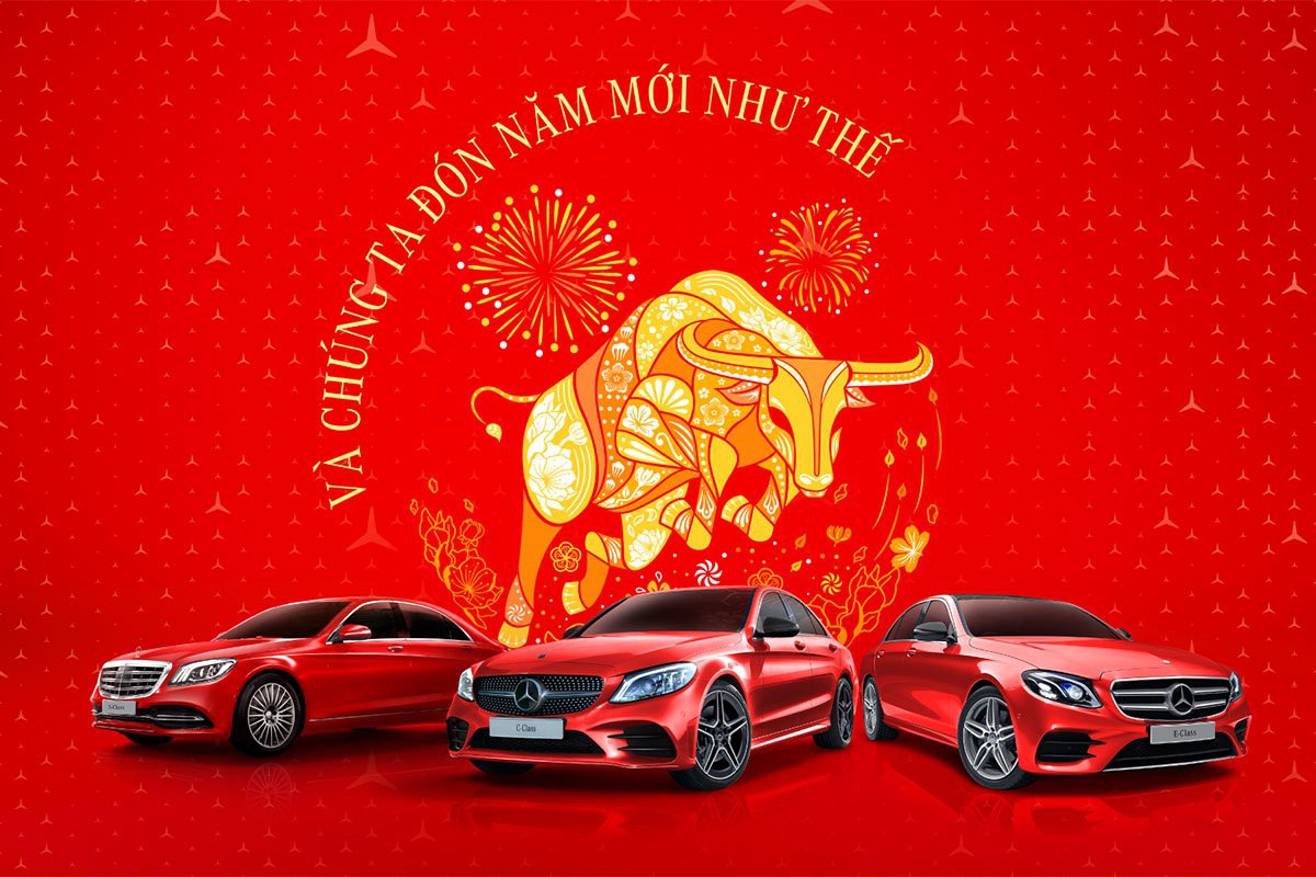 Mercedes-Benz Việt Nam hỗ trợ 50% phí trước bạ đến hết tháng 02/2021.