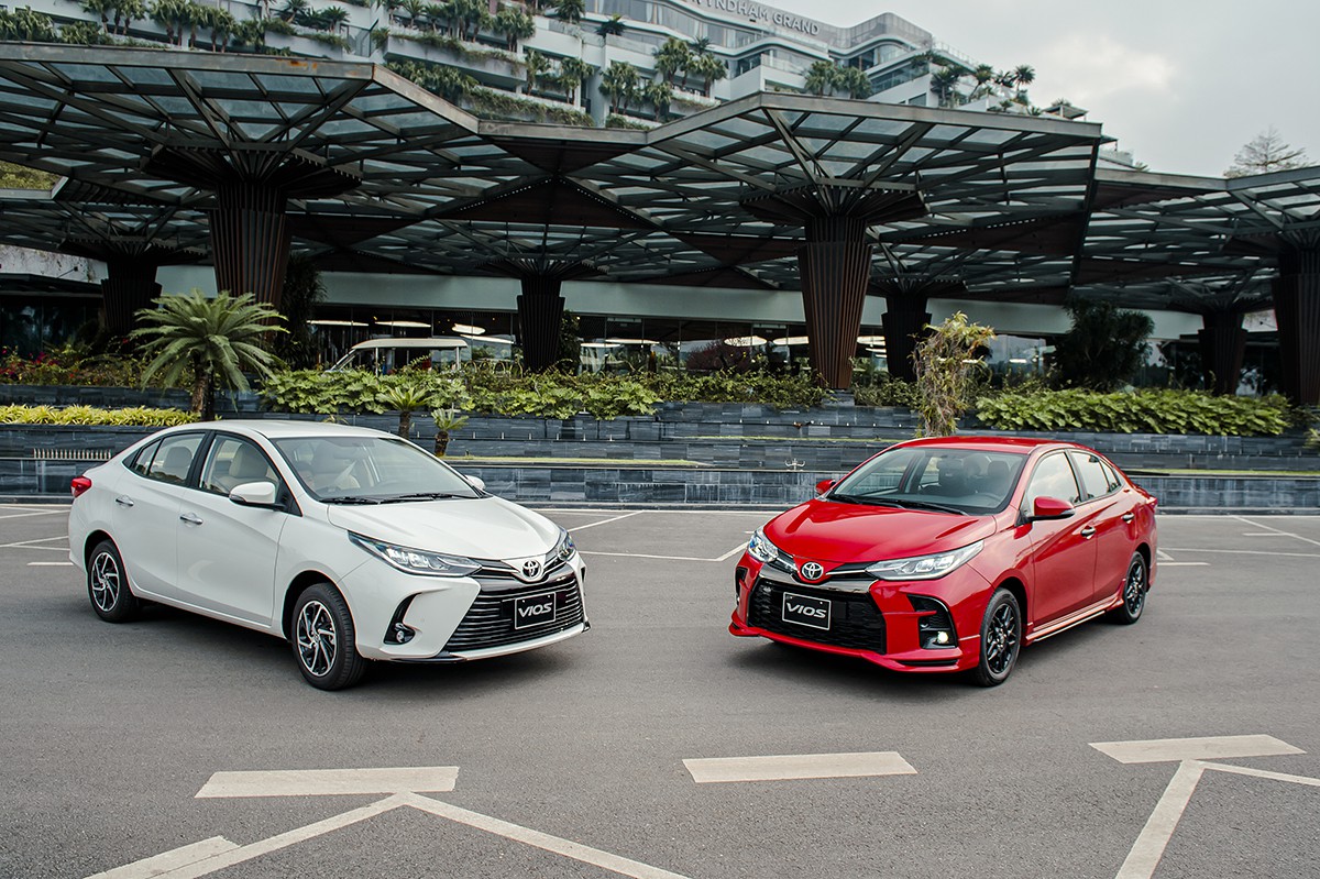 Toyota Vios 2021 nâng cấp ra mắt Việt Nam, giá tăng nhẹ.