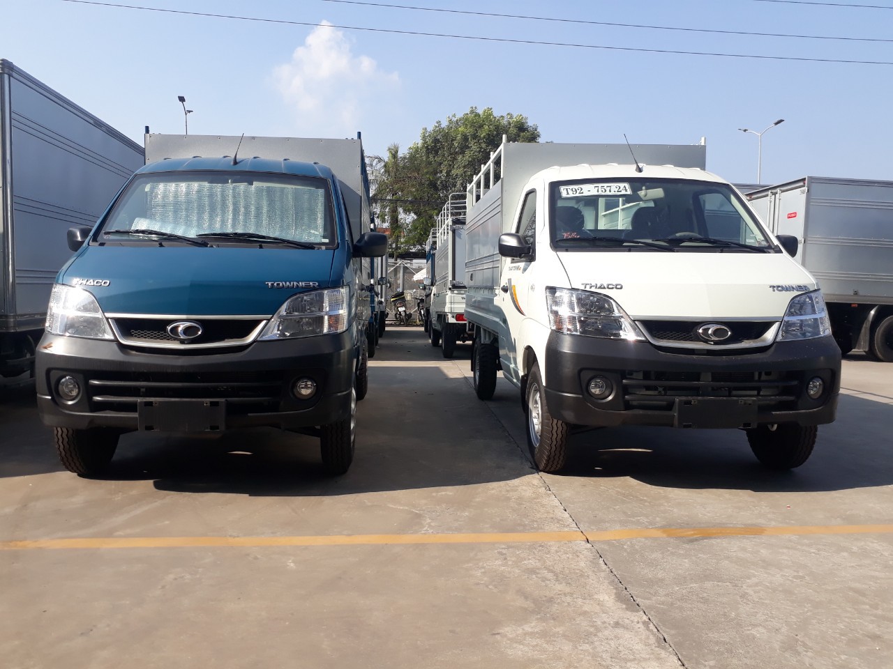 Trọng Thiện đại lý bán xe tải Thaco 990kg Towner990 tại Hải Phòng