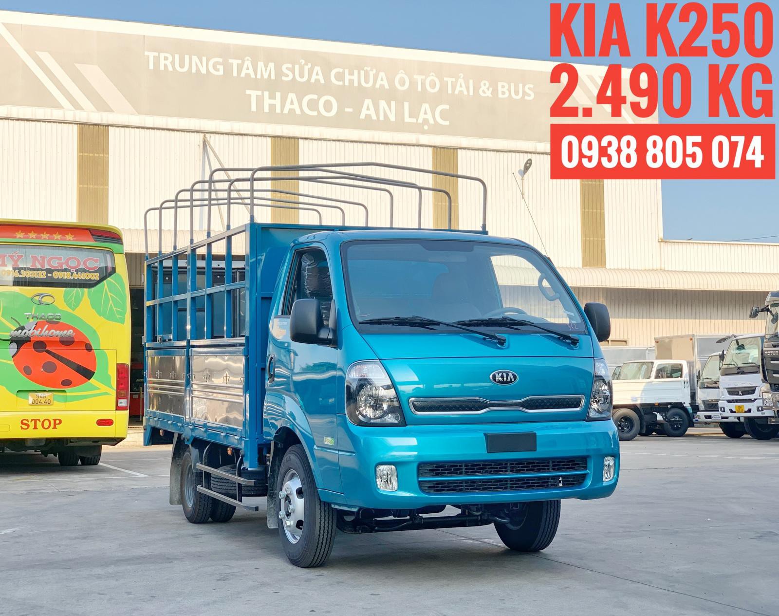Xe tải Kia K250 - động cơ Hyundai - tải trọng 2,4 tấn - thay thế K3000S và K165