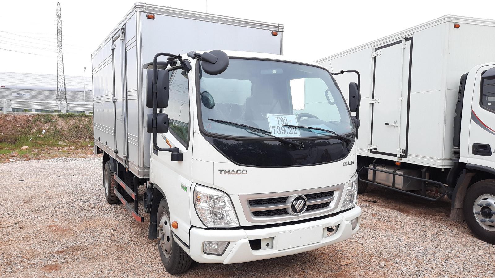 Giá bán xe tải Thaco Ollin700 tải trọng 2.4 - 3.5 tấn Trường Hải 2021, trả góp 75%