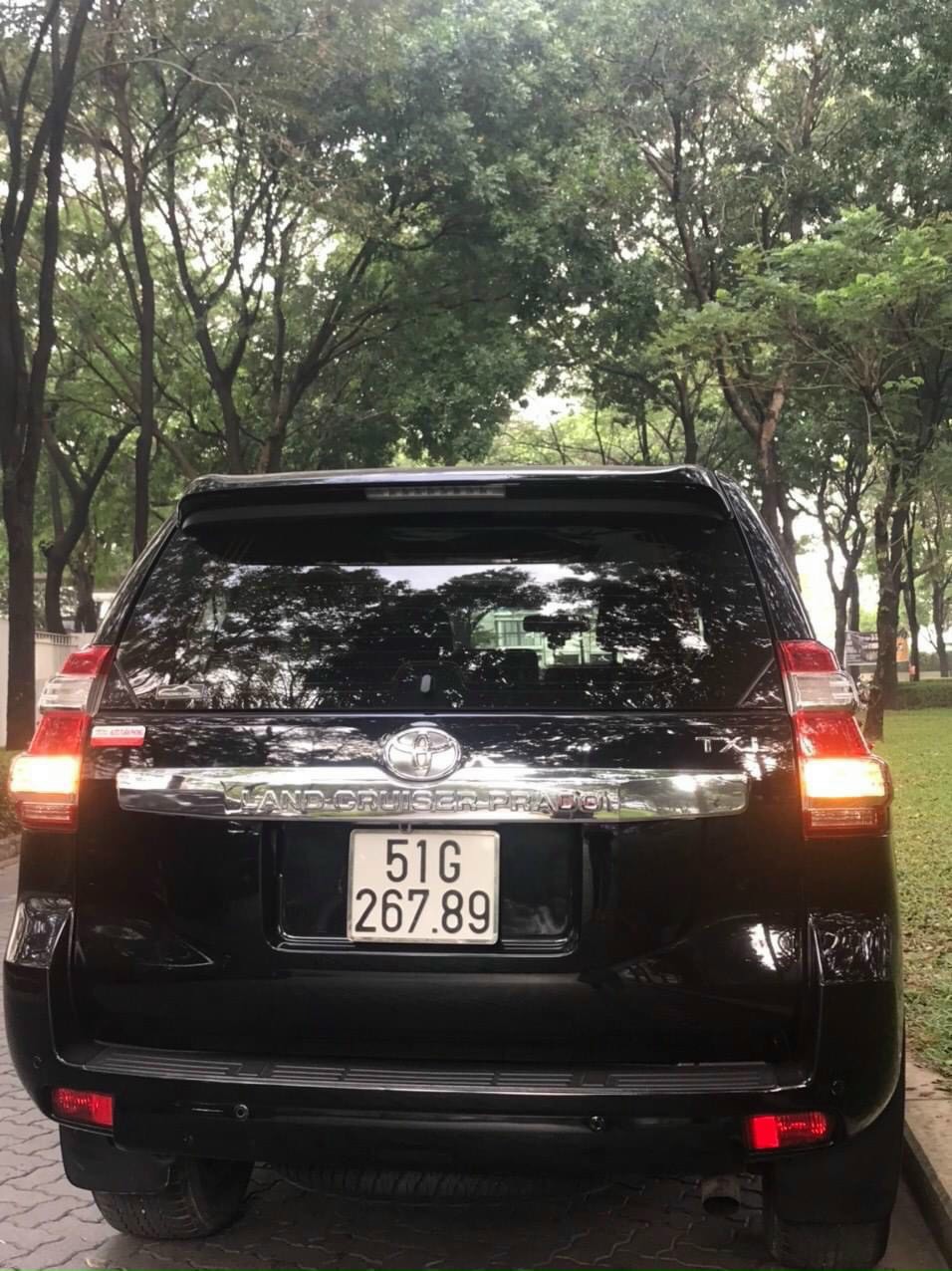 Bán Toyota Prado 2017, màu đen, nhập khẩu chính hãng