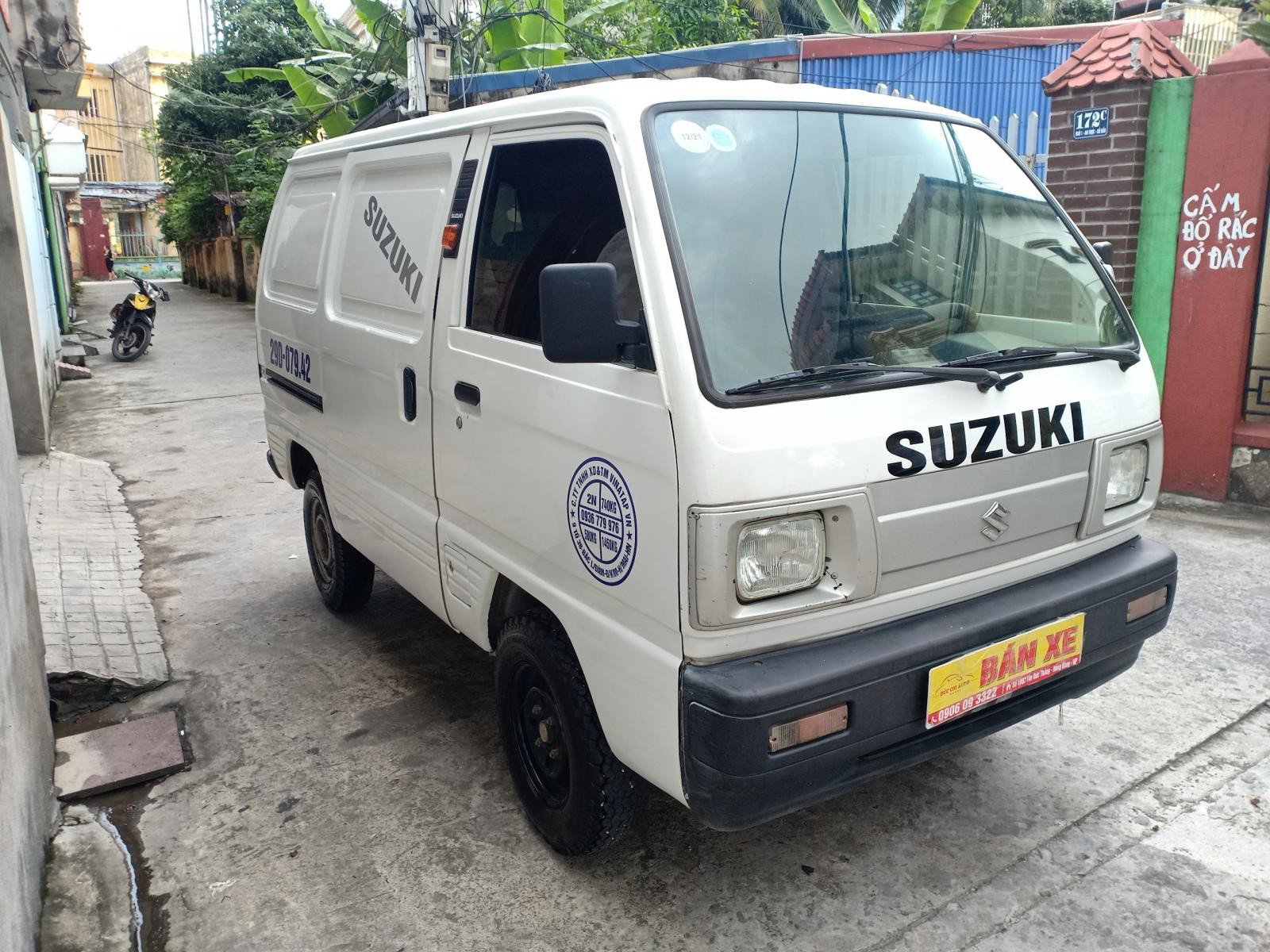 Suzuki 5 tạ cũ Blind Van 2015, màu trắng, Hải Phòng