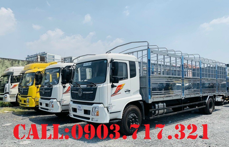 Cần bán xe tải DongFeng năm 2021, màu trắng, nhập khẩu, giá 980tr