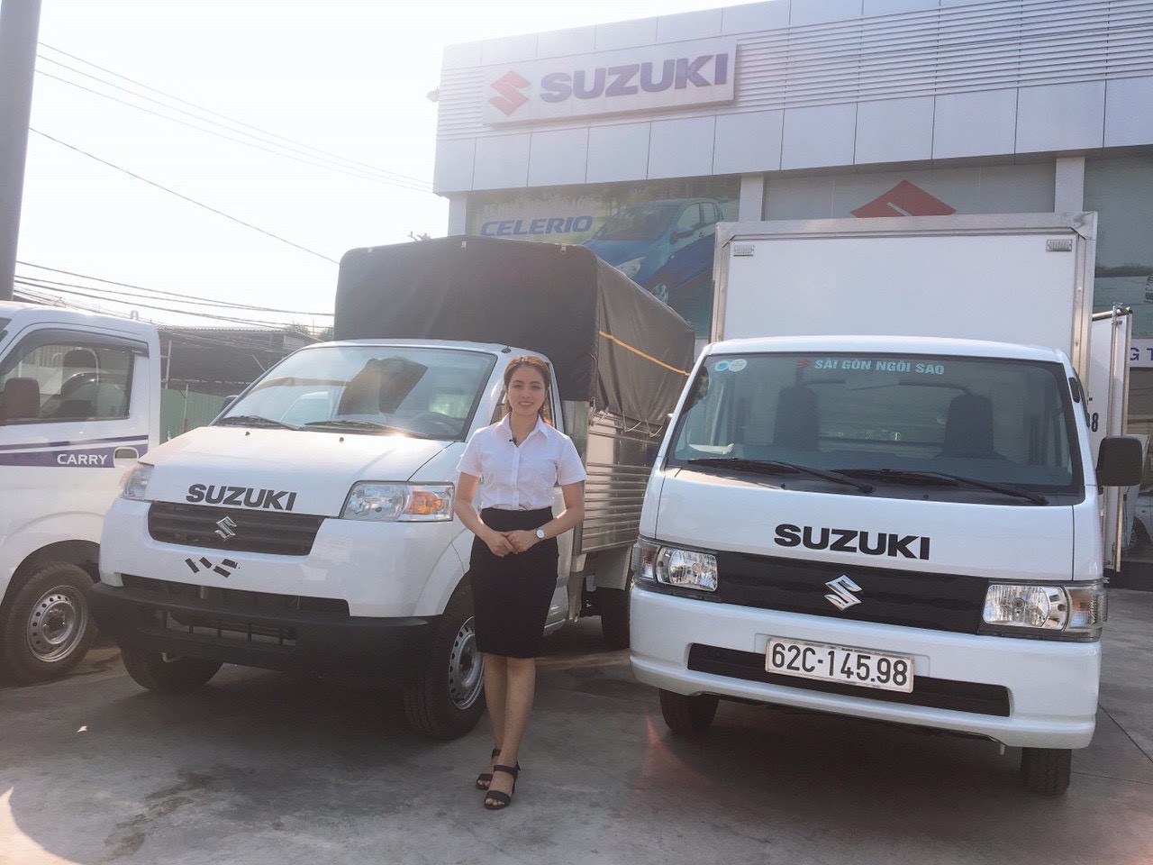 Bán ô tô Suzuki Super Carry Pro 2021, màu trắng, nhập khẩu chính hãng, giá 267tr