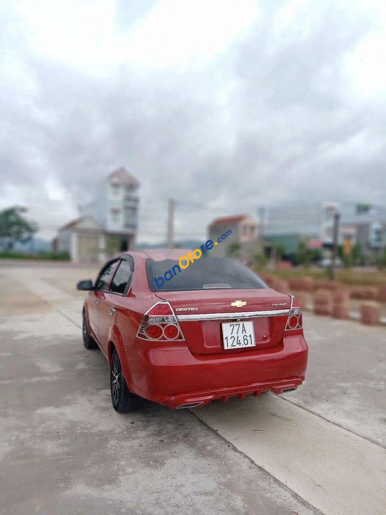 Bán xe Daewoo Gentra đời 2008, màu đỏ còn mới